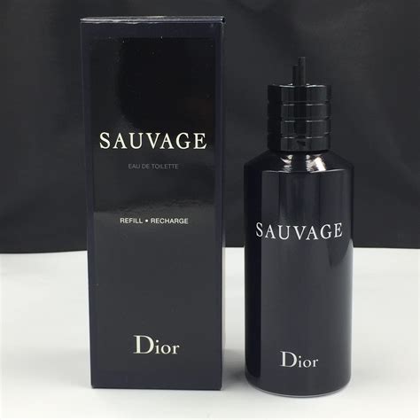 how much does it cost to refill dior sauvage|sauvage eau de toilette refill.